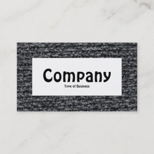 Centre Label - Woolly Jumper 03 Business Card
