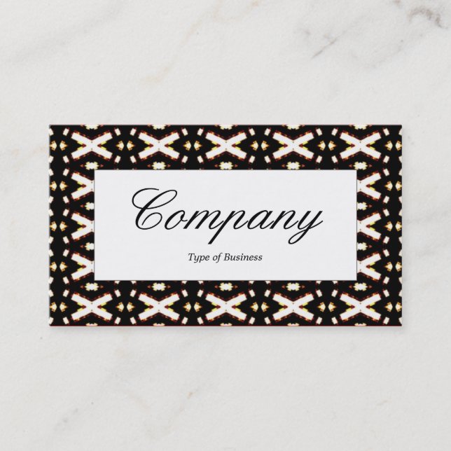 Centre Label - Xcess Business Card (Front)