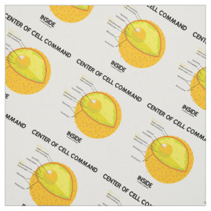 Centre Of Cell Command Inside Nucleus Biology Fabric