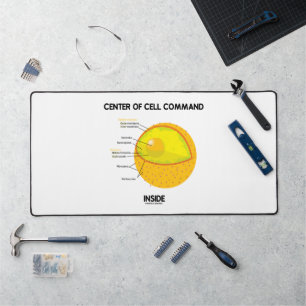 Centre Of Cell Command Inside Nucleus Biology Geek Desk Mat