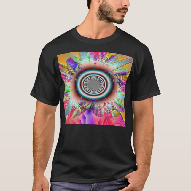 Centre Of The Universe - Black T-Shirt (Front)