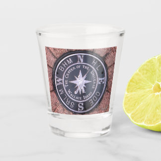 Centre of the Universe in Wallace Idaho Shot Glass