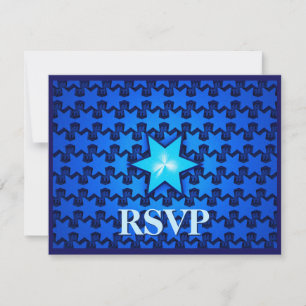 Centre Star RSVP Card