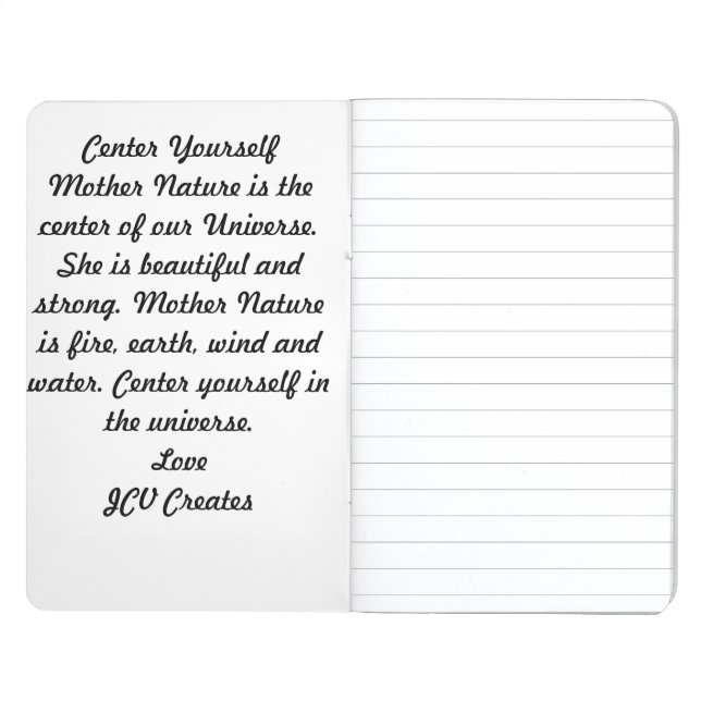 Centre Yourself Journal (Inside Front)