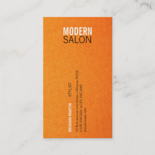 Centred Type / Textile Gradient Business Card
