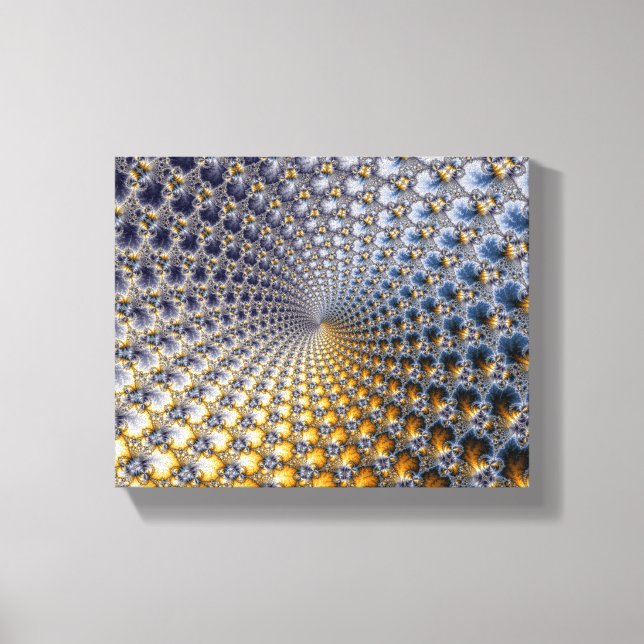 Centrifractality - Fractal Art Canvas Print (Front)