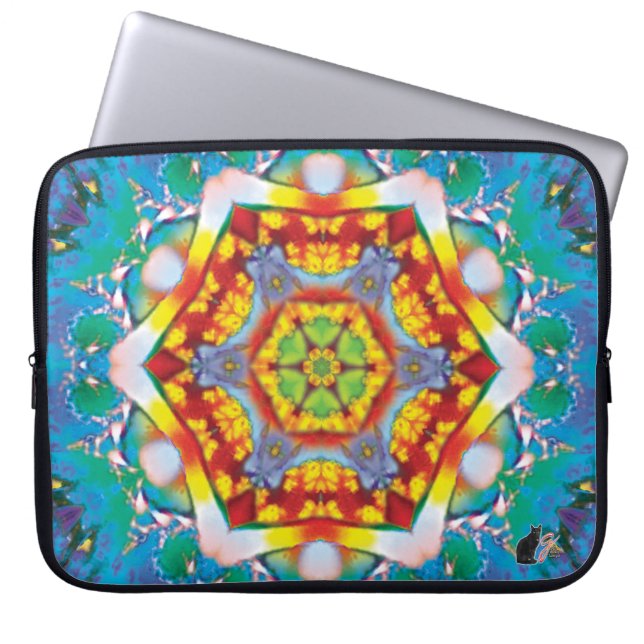 Centris Kaleidoscope Laptop Sleeve (Front)