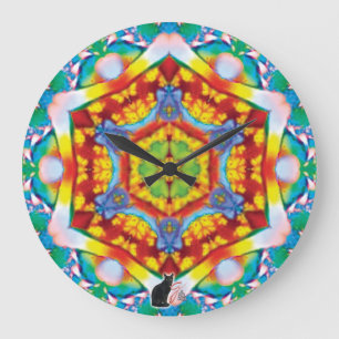 Centris Kaleidoscope Large Clock