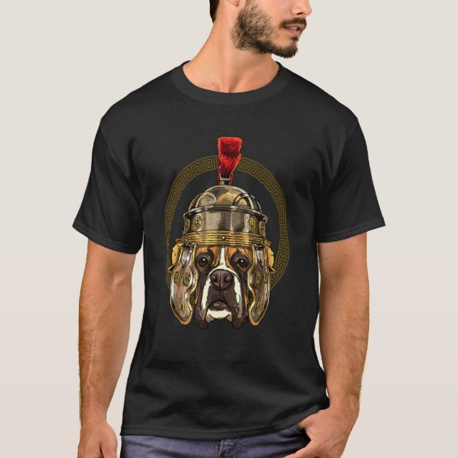 Centurion German Boxer Ancient Rome Roman Empire D T-Shirt (Front)
