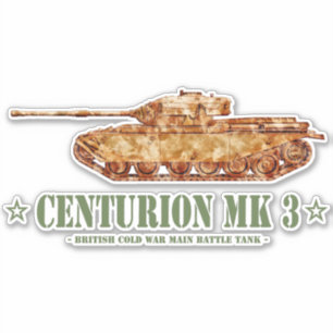 Centurion MK 3 Tank British MBT of Cold War