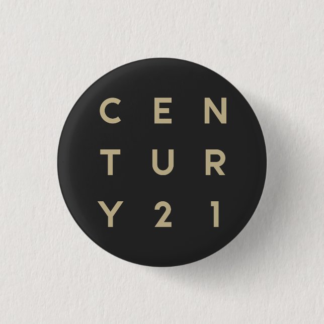 Century 21 Button (Front)