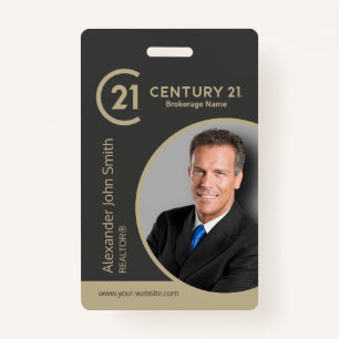 Century 21 Realtor ID Card ID Badge