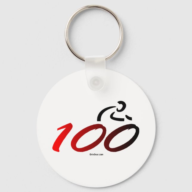 Century bike ride key ring (Front)