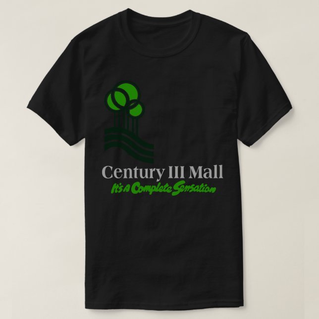 Century III Mall West Mifflin Pennsylvania C3 7 T-Shirt (Design Front)
