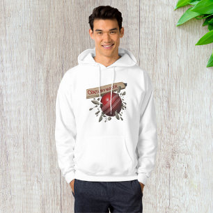Century Maker Cricket Bat and Ball Sports Hoodie