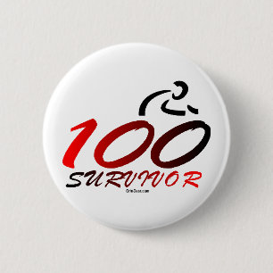 Century Survivor 6 Cm Round Badge