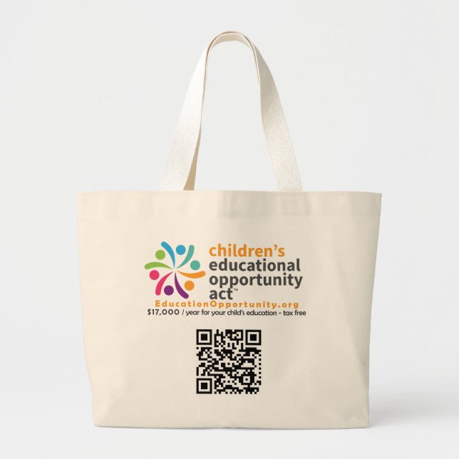CEO Act Jumbo Tote (Front)