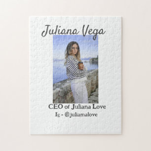 CEO business owner girl boss Instagram handle Jigsaw Puzzle