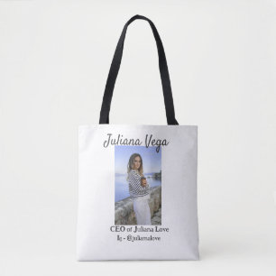 CEO business owner girl boss Instagram handle Tote Bag