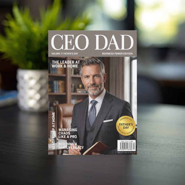 CEO Dad Personalized Father’s Day Card – Custom  (Creator Uploaded)