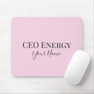 CEO Energy Personalised Mouse Pad – Feminine CEO
