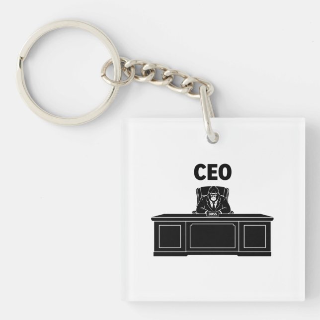 CEO Gorilla Key Ring (Front)