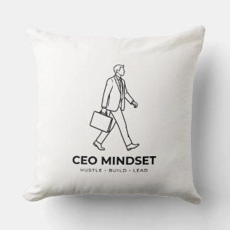 CEO mindset for businessman Cushion