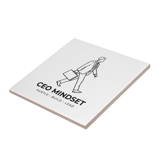 CEO mindset for businessman Tile (Side)