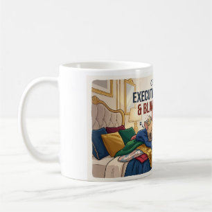 CEO of Blanket Theft Funny French Bulldog Design Coffee Mug