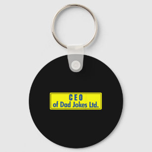 Ceo Of Dad Jokes Bbq Patriotic American Dad Art On Key Ring