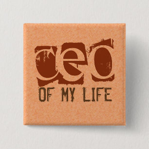 CEO of My Life 15 Cm Square Badge