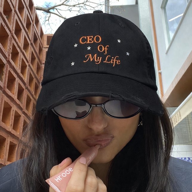 CEO of My Life Embroidered Motivational Hat (Creator Uploaded)