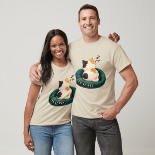 "CEO of Nap" Cat Sleeping on The Couch T-Shirt