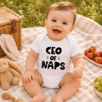 CEO of Naps Cute Modern Baby Shower Gift