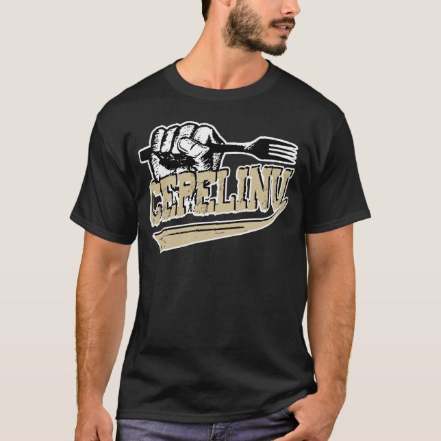 Cepelinu marskineliai (potato dumplings) T-Shirt (Front)