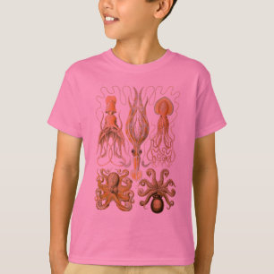 Cephalopod Octopus Squid Marine Nature T-Shirt