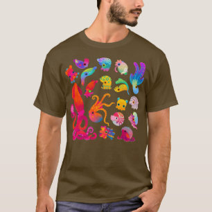 Cephalopod pastel T-Shirt
