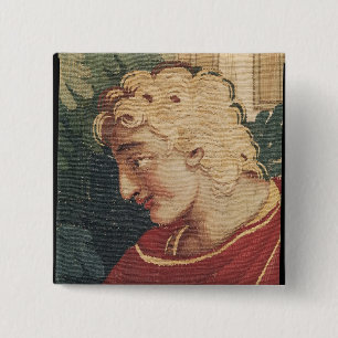 Cephalus and Procris, detail of head of 15 Cm Square Badge