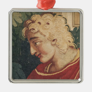 Cephalus and Procris, detail of head of Metal Tree Decoration