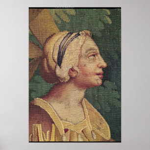 Cephalus and Procris, detail of head of Poster
