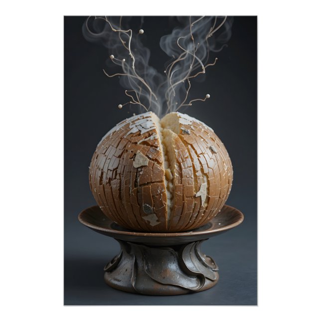 Ceramic Artisan Loaf Poster (Front)