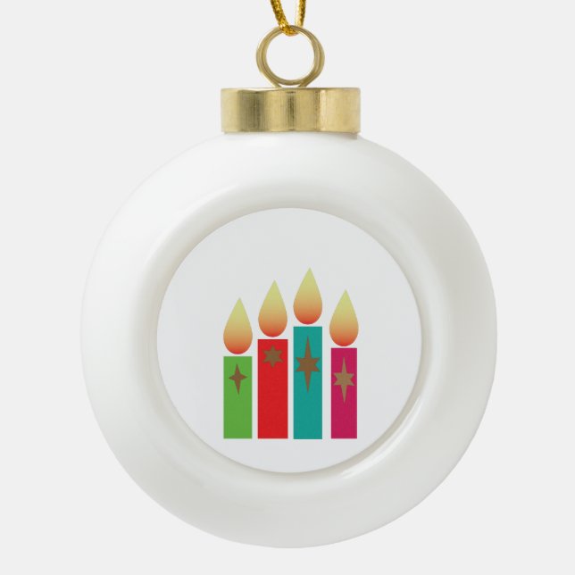 Ceramic Ball Ornament (Front)