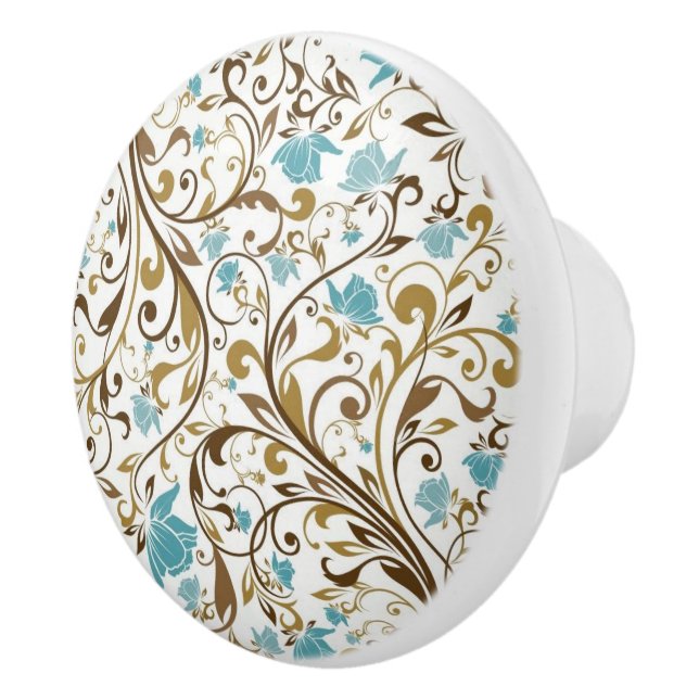 Ceramic Cabinet Knob (Right)