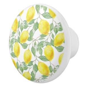 Ceramic Cabinet Knob-Lemons Knob