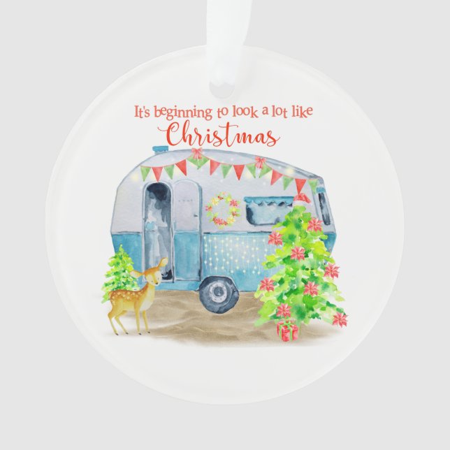 Ceramic Christmas Ornament (Front)