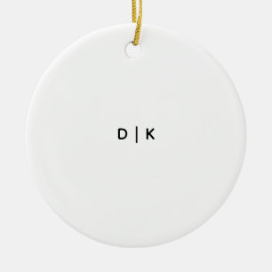 Ceramic Circle Ornament
