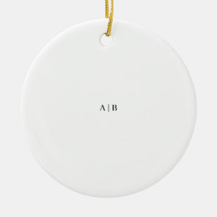 Ceramic Circle Ornament