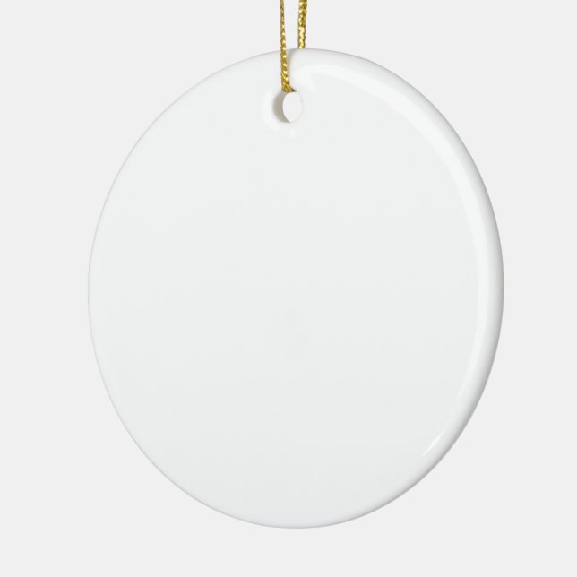 Ceramic Circle Ornament (Left)