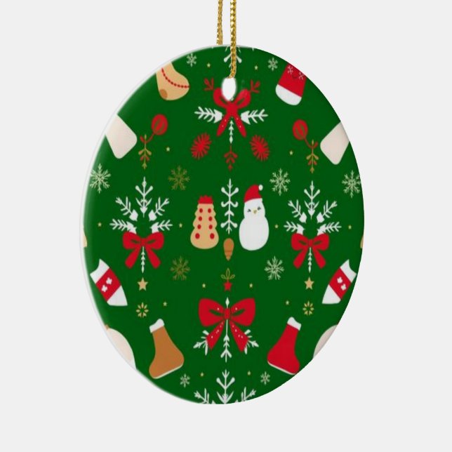 CERAMIC CIRCLE ORNAMENTS (Right)