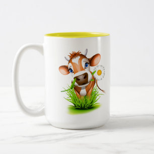 Ceramic Coffee Mug-Cow Coffee Mug